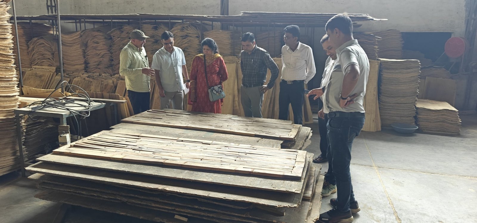 Visit to Gujarat's Plywood & Door Manufacturing Industry