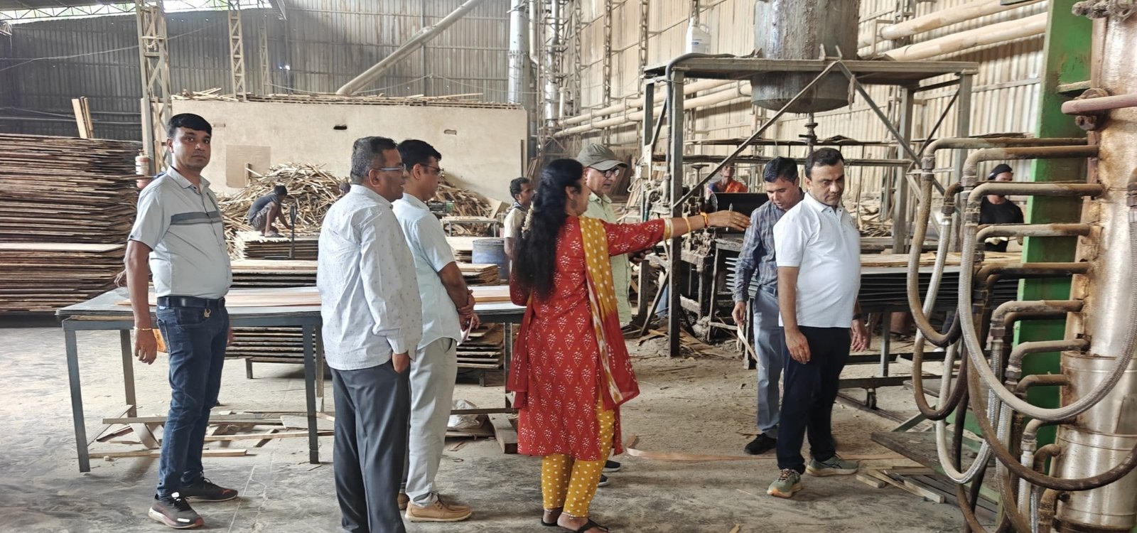 Visit to Gujarat's Plywood & Door Manufacturing Industry