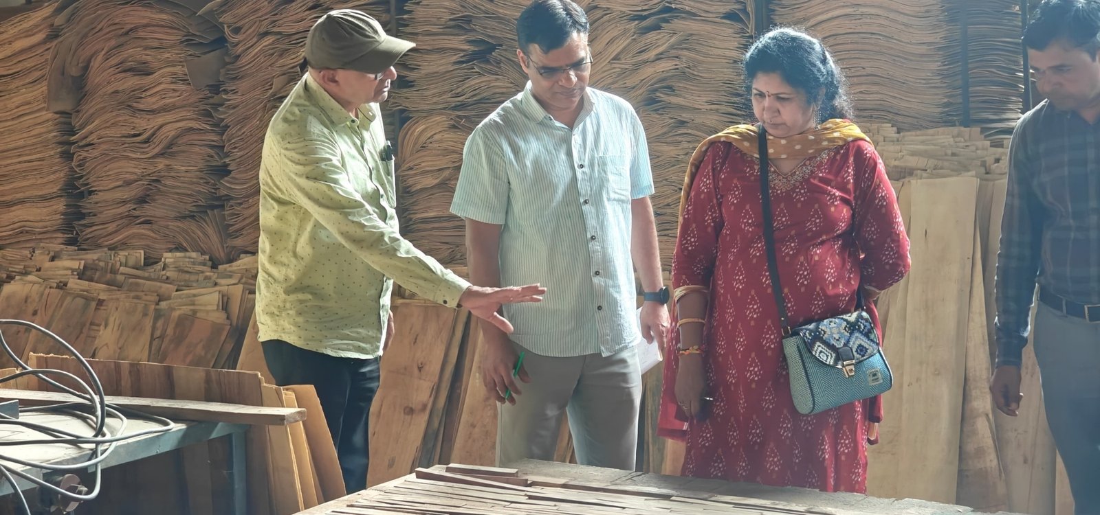 Visit to Gujarat's Plywood & Door Manufacturing Industry